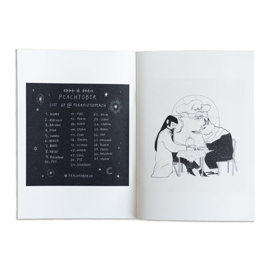Ghost Haven Peachtober 2020 Zine