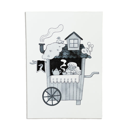 Shop on Wheels Print