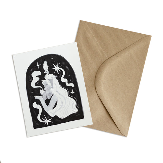Sipping Tea Print
