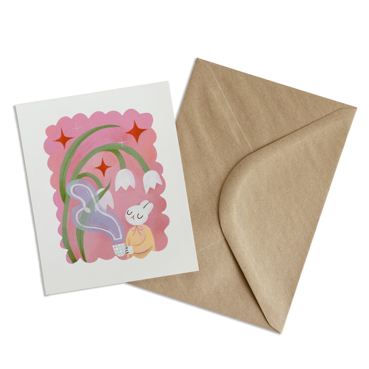 Rosy Bunny Print
